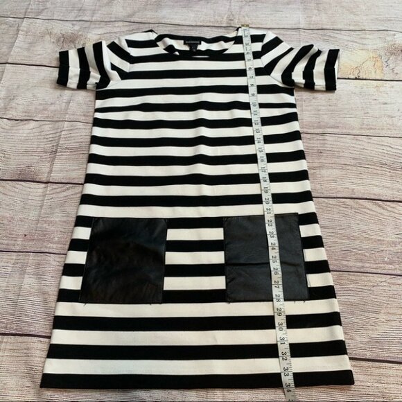 Club Monaco Haley Striped Shift Dress Size 6 - Picture 9 of 10